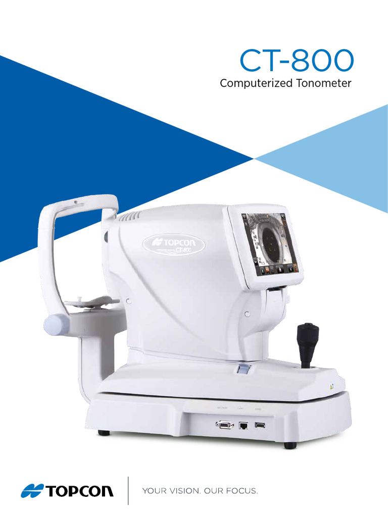 En CT 800 Topcon Brochure | PDF | Touchscreen | Computer Monitor