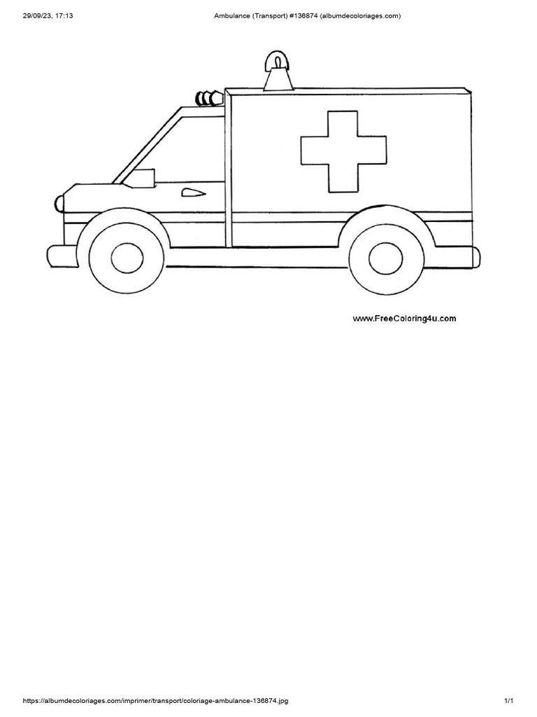 Ambulance transport 136874 albumdecoloriages pdf