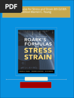 Roark - Formulas For Stress & Strain, 4th Ed | PDF