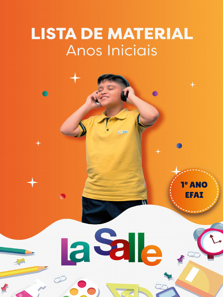 Lista Material 1º ANO | PDF
