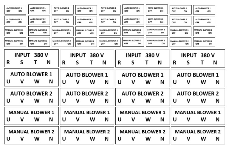 Blower Control Settings Overview | PDF