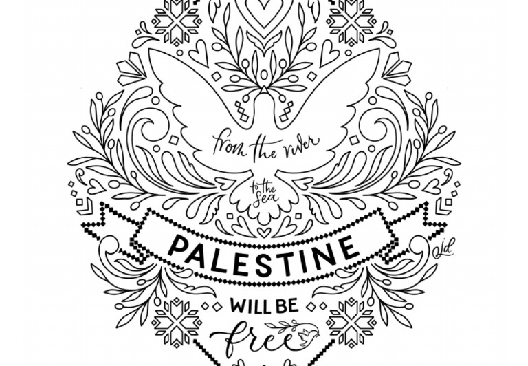 Free Palestine Colouring | PDF