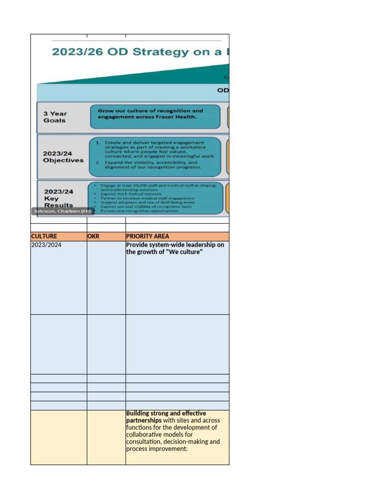 C e workplan 2023 pdf leadership organizational culture