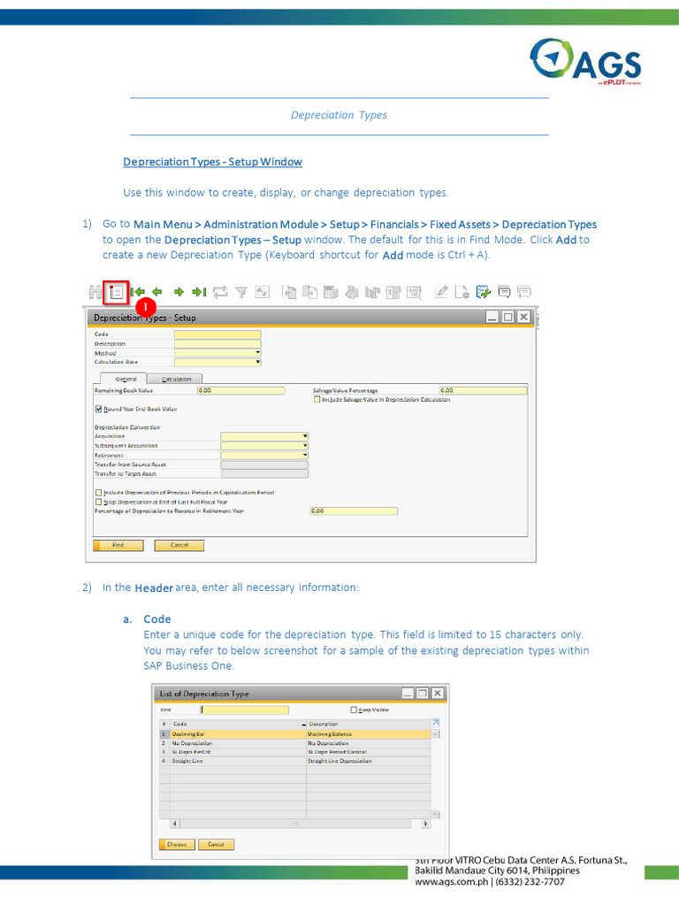 User Guide - Depreciation Types | PDF | Depreciation | Book Value