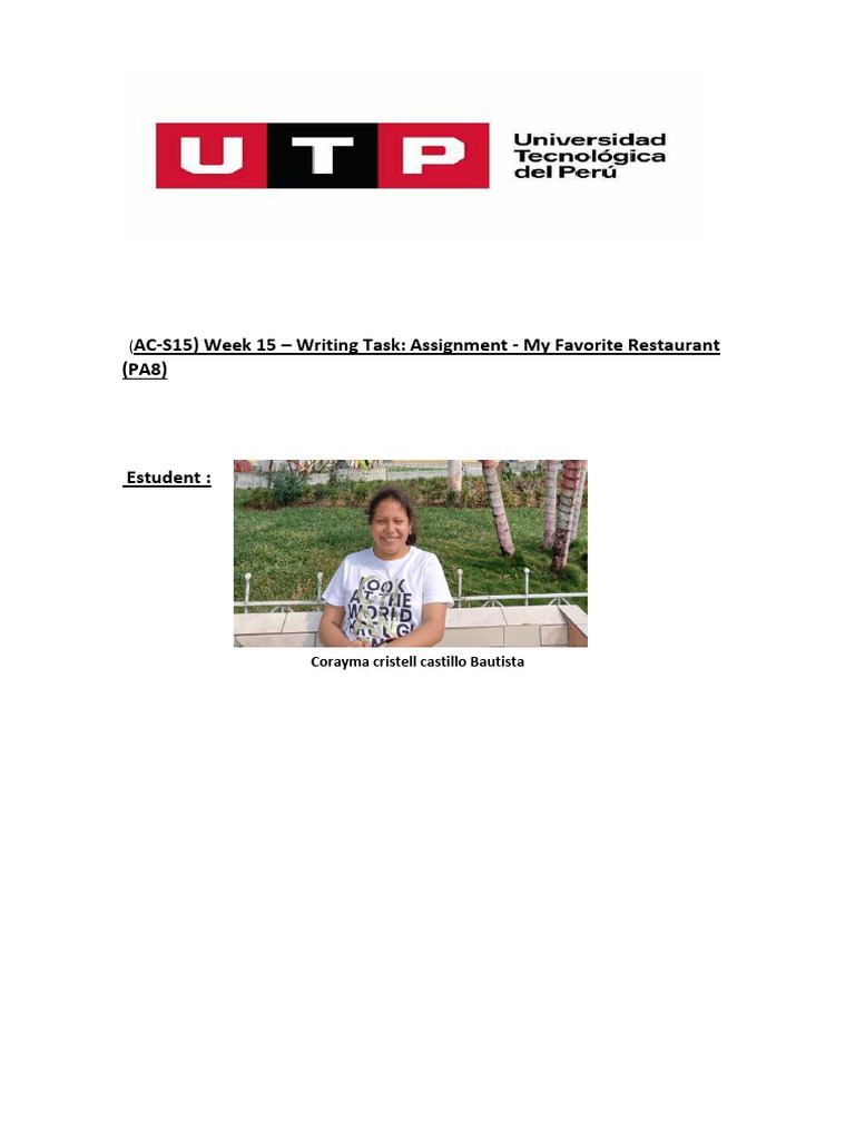 Semana 15 Ingles PA8 | PDF