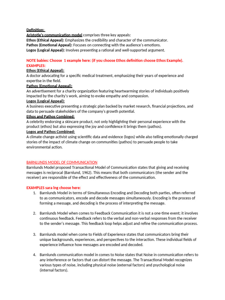 asssignment | PDF | Communication | Human Communication