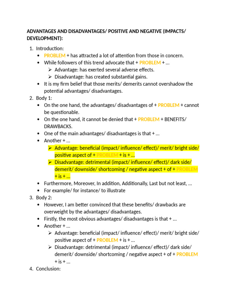 Debate on Problem Impacts | PDF | Reason