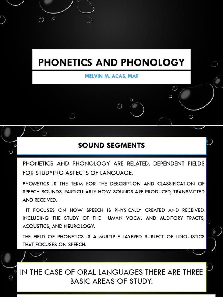 Phonetics and Phonology Overview | PDF | Vowel | Phonetics