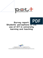 Survey Report Final 3 Studeny Percepgtion