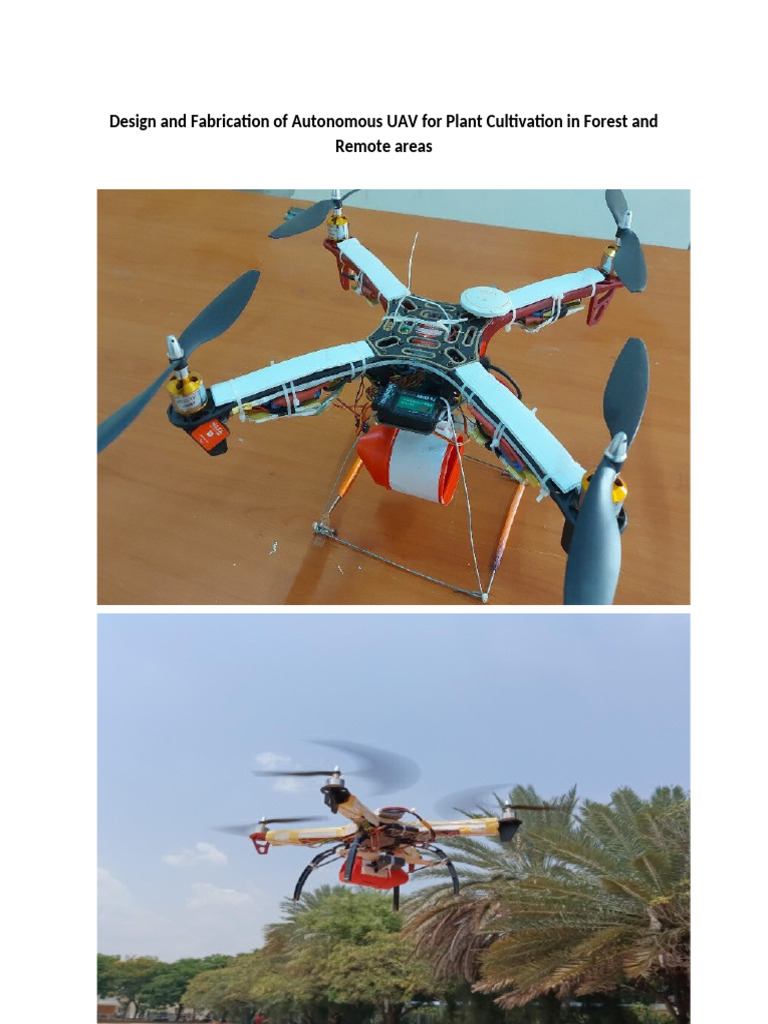 Drone For Plants | PDF