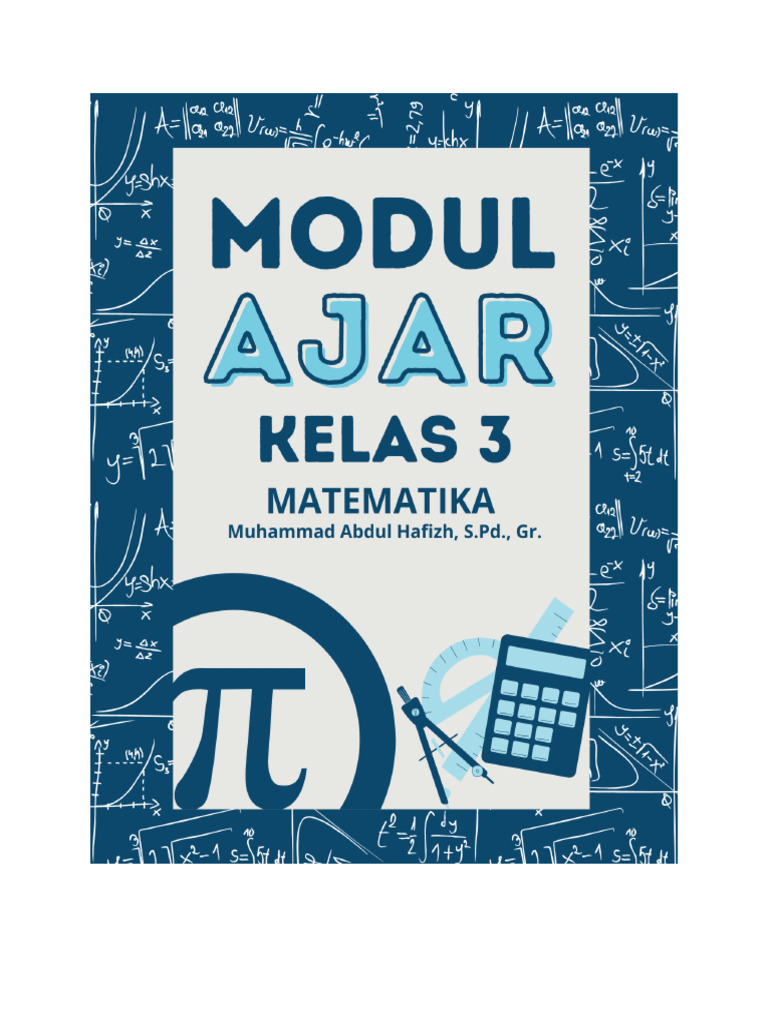 Modul Ajar Matematika Kelas 3 Hafizh | PDF