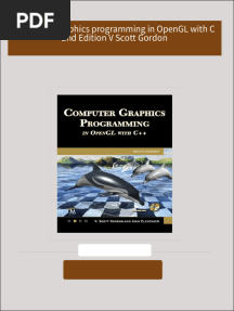 Download Complete Computer graphics programming in OpenGL with C  2nd Edition V Scott Gordon PDF for All Chapters