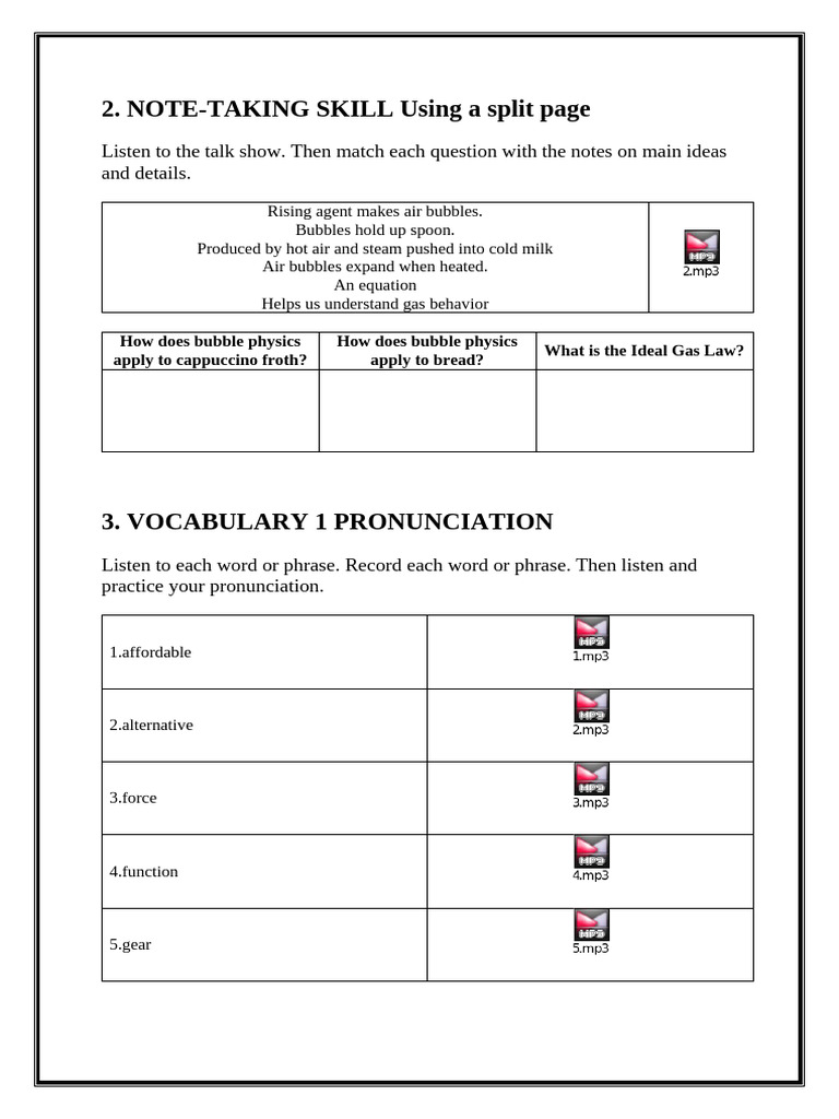 Unit 4 Science Pdf Force Verb