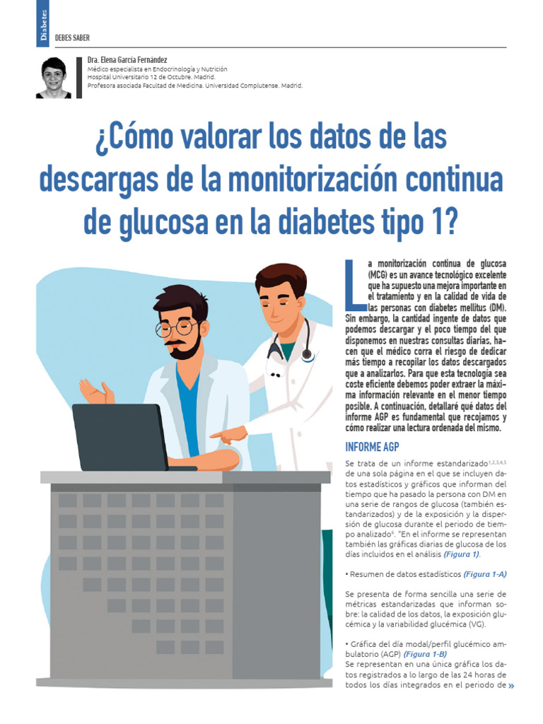 Como Valorar Los Datos de Las Descargas de La Monitorizacion Continua ...