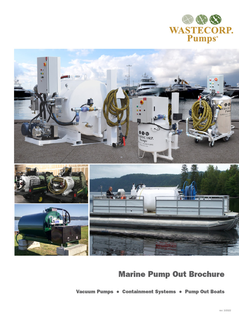 Marine Pump Brochure Pdf Pump Vacuum