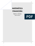 Matemática Financeira_ Objetiva e Aplicada - Indice da Materia