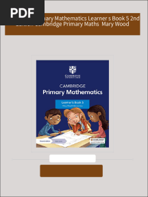Get Cambridge Primary Mathematics Learner s Book 5 2nd Edition Cambridge Primary Maths  Mary Wood free all chapters