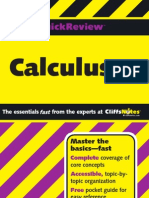 Cliff Notes Calculus Quick Review