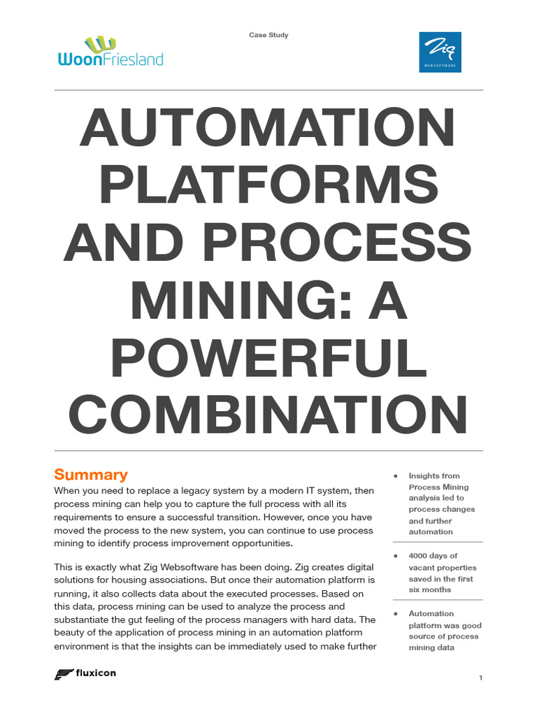 (2016) Automation and Process Mining - A Powerful Combination | PDF ...