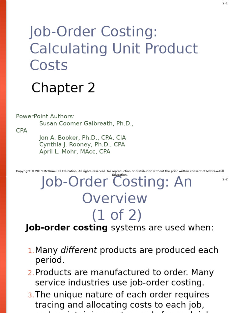 Brewer PPS Chapter 2 | PDF | Management Accounting | Economies