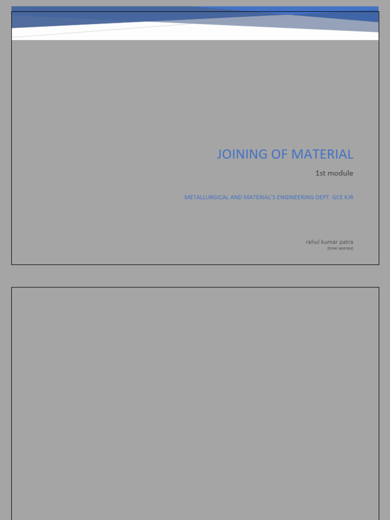 5th Semester Metallurgical And Materials Engineering Pdf Welding