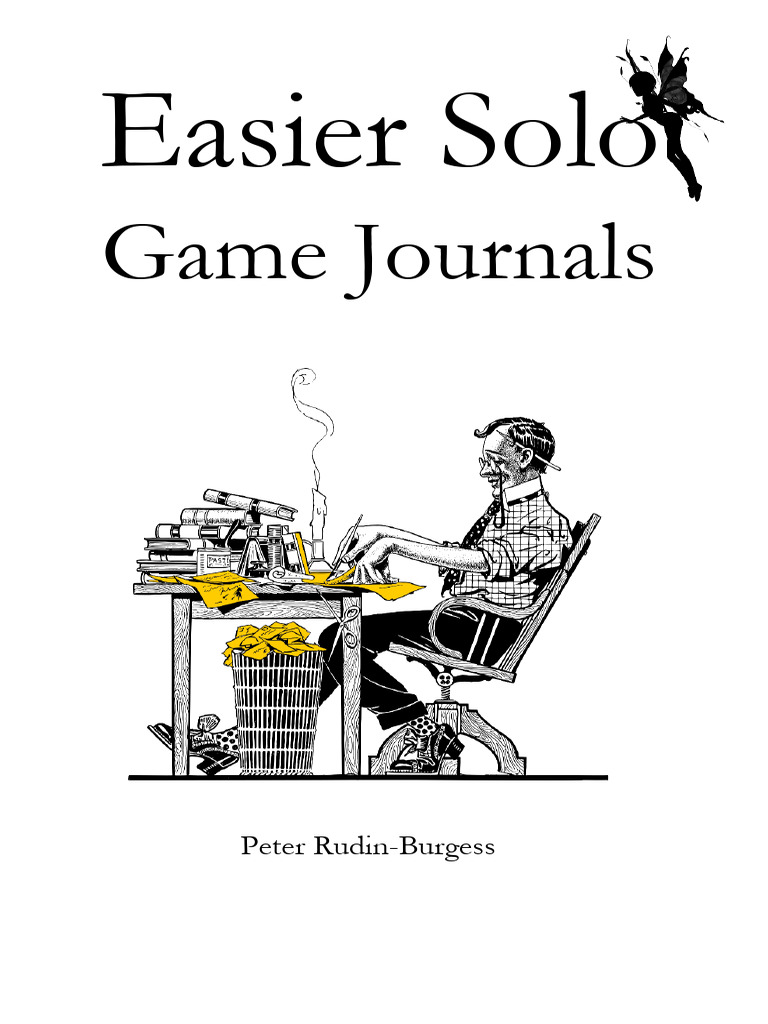 Solo Game Journals Techniques | PDF | Note (Typography)
