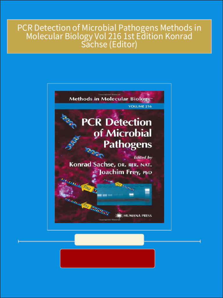 Download pcr detection of microbial pathogens methods in molecular