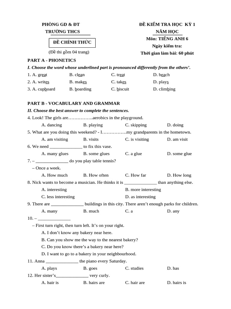 Test 2 - HS | PDF