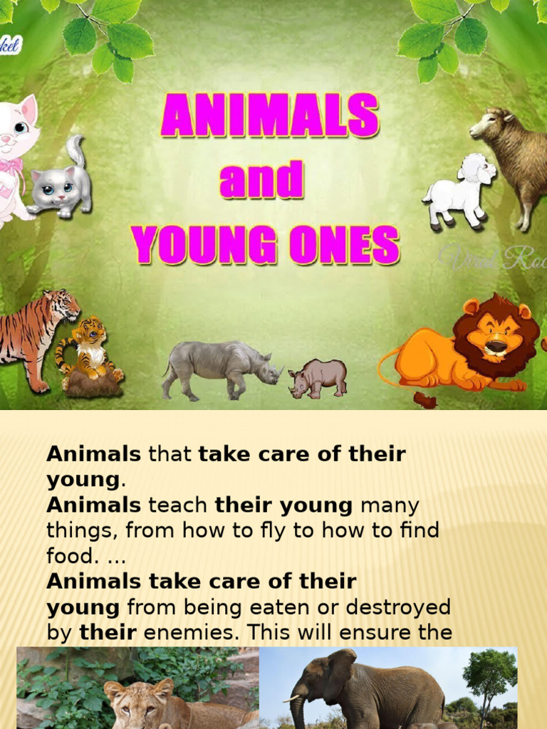 Animals And Their Young Ones Gk Pdf