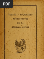 Sectas y sociedades protestantes en América Latina - 1929