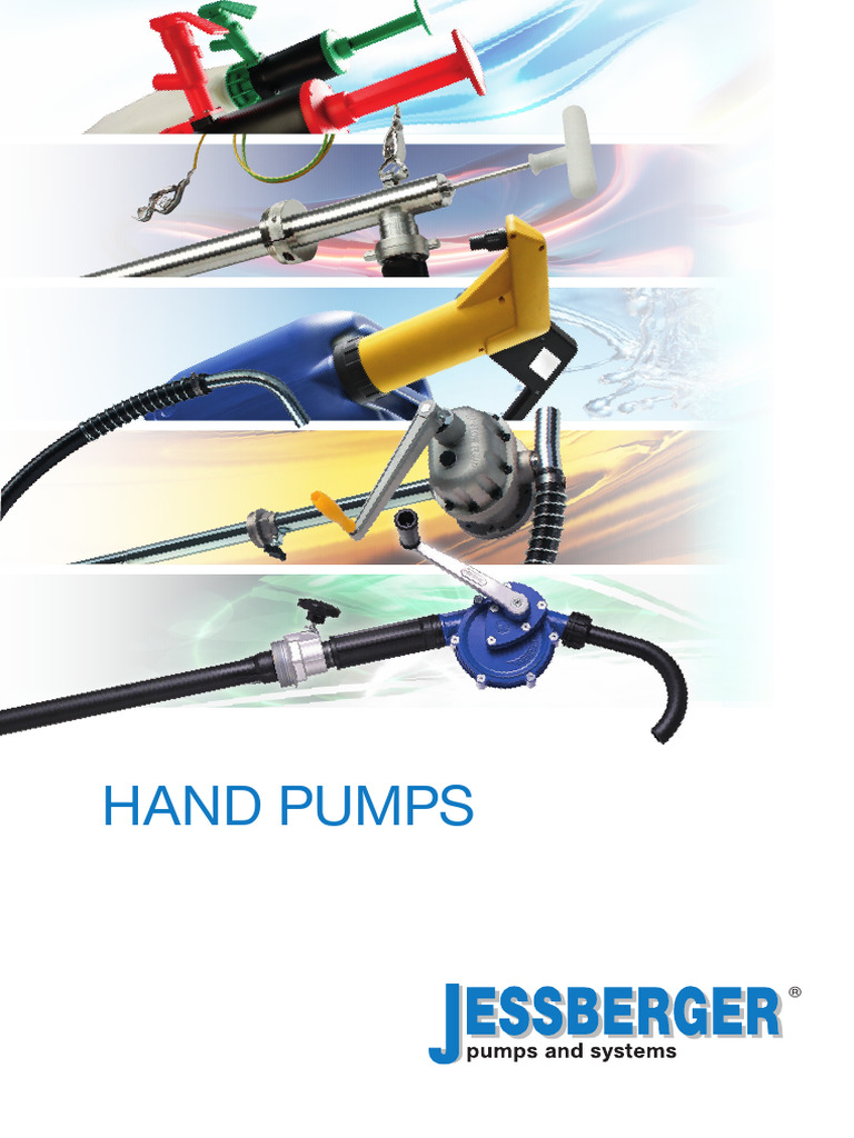 Hand Pumps EN | PDF | Pump | Pipe (Fluid Conveyance)