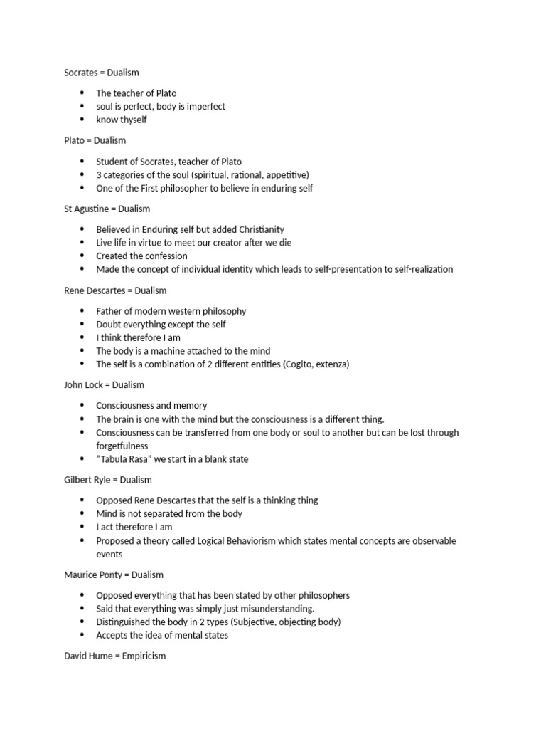 Socrates Pdf Id Philosophy Of Self