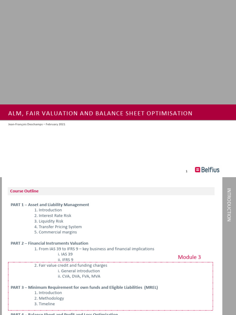 ALM - Slides 2021 - Module 3 - 23022021 | PDF | Derivative (Finance ...