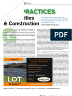 For Facilities & Construction: Best Practices