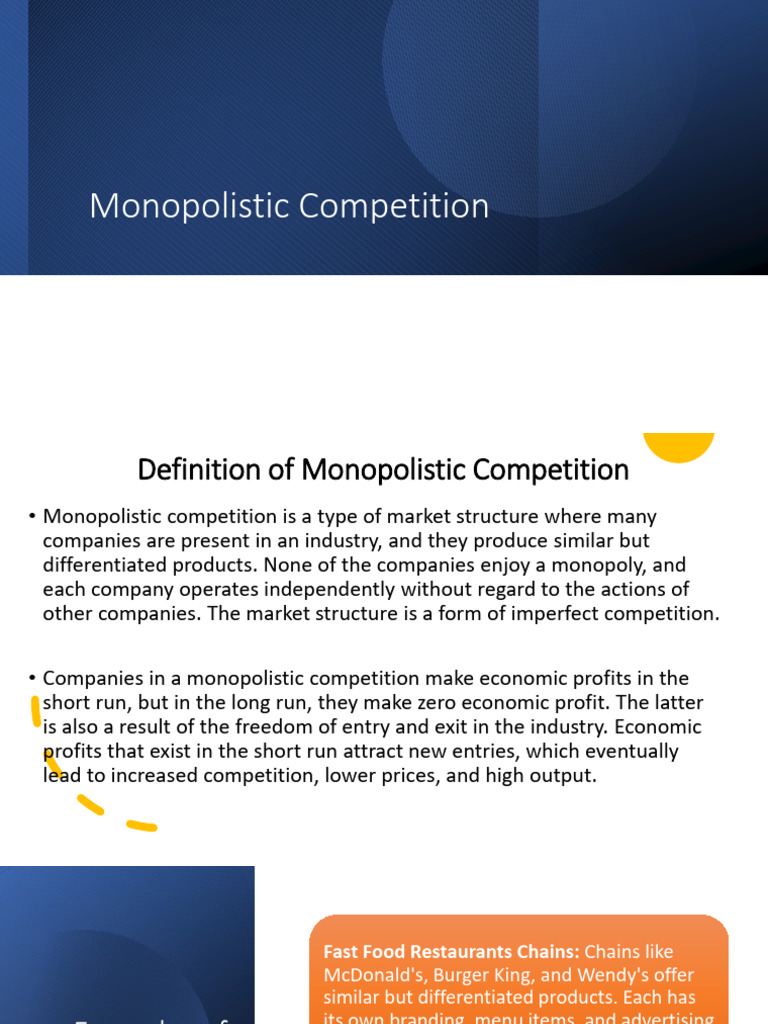 Understanding Monopolistic Competition | PDF | Monopoly | Market Power