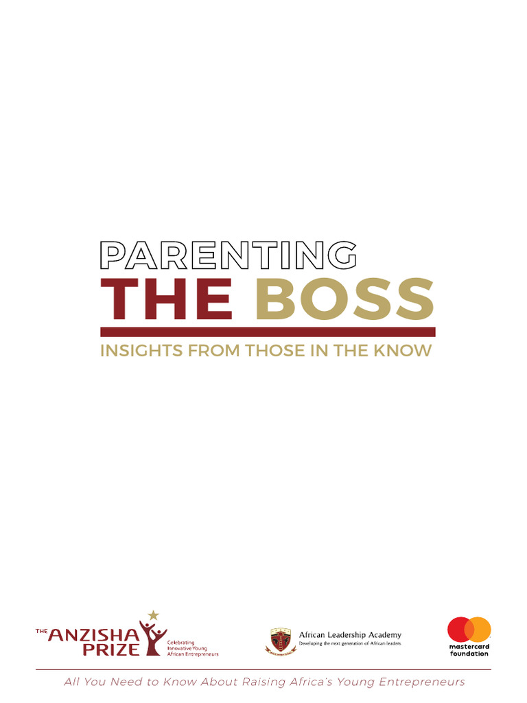 Parenting The Boss Pdf Entrepreneurship Social Media