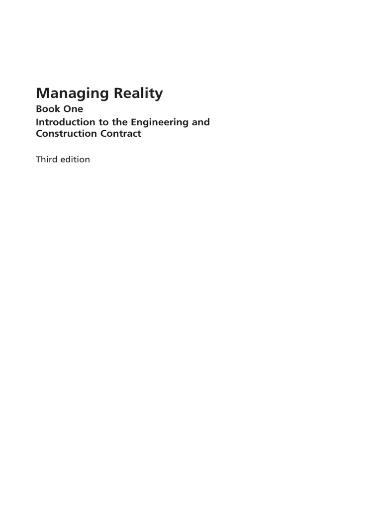 Introduction to Engineering Contracts | PDF | Business