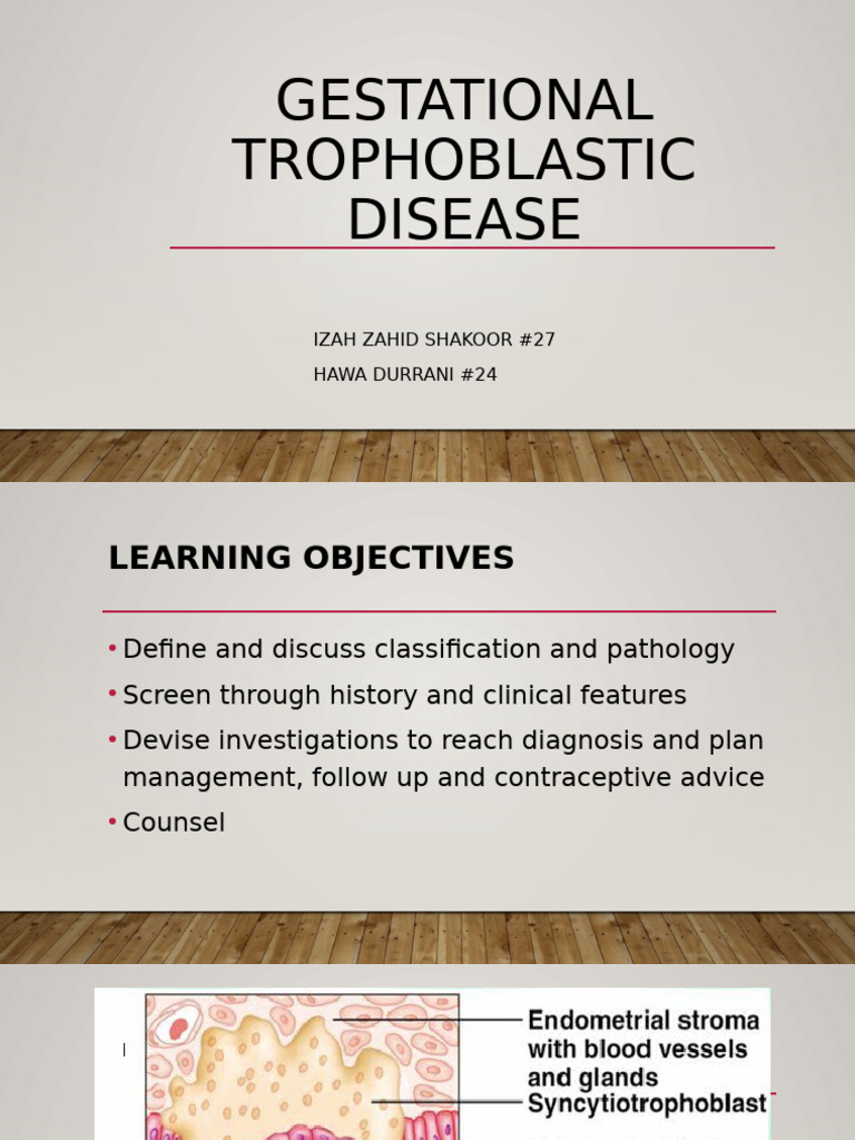 Understanding Gestational Trophoblastic Disease | PDF | Human Chorionic ...