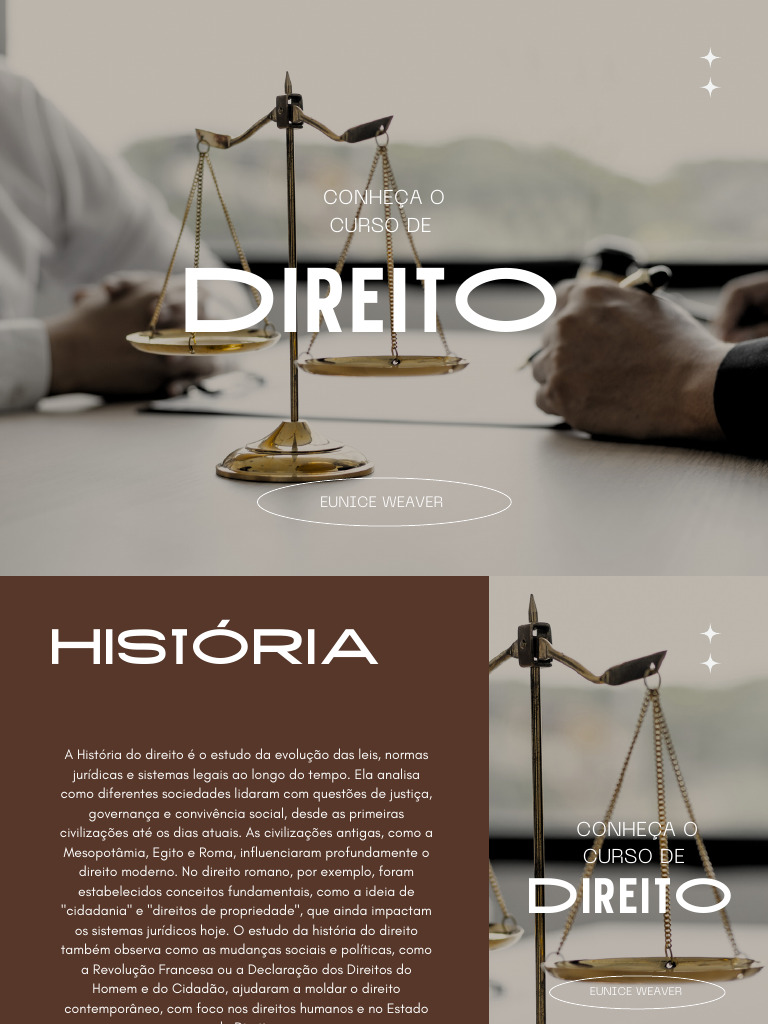 Curso de Direito: História e Oportunidades | PDF | Constituição | Advogado