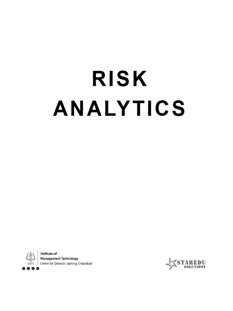 Risk Analytics | PDF | Risk | Risk Management