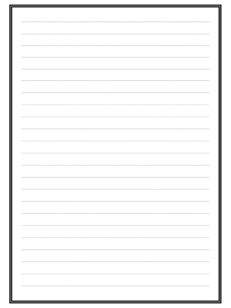 Simple a4 lined paper pdf