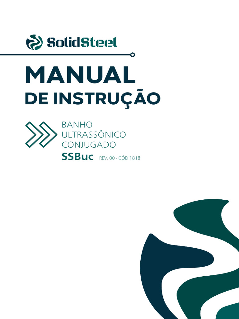 Manual de Uso do Banho Ultrassônico SSBuc | PDF | Temperatura ...