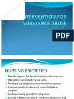 Intervention For Substance Abuse