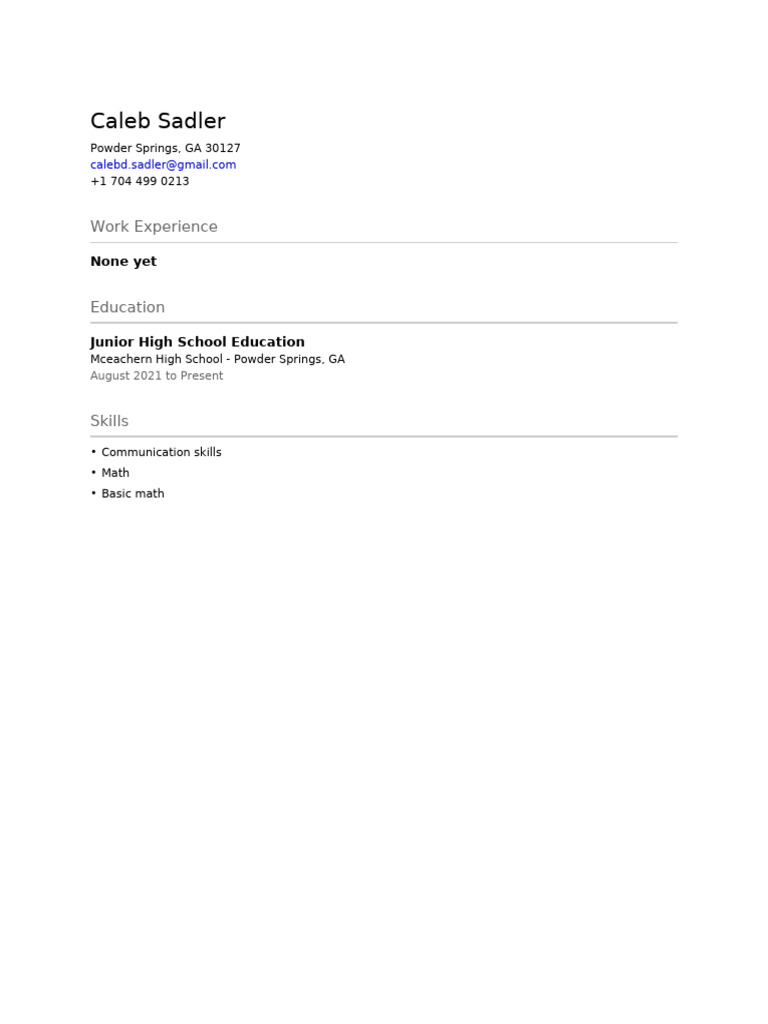 Caleb Sadler | PDF