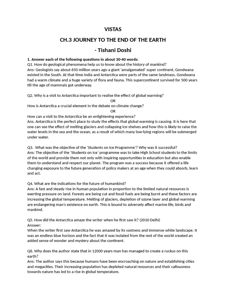 12 journey to the end of the earth pdf antarctica earth