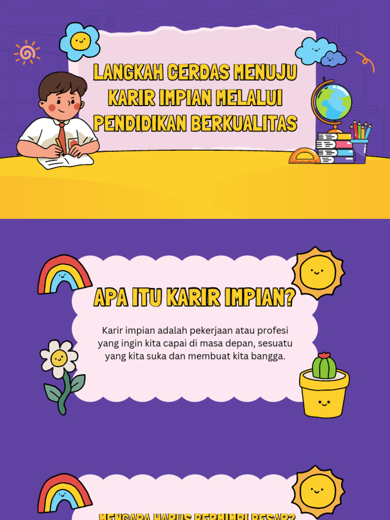 Pendidikan Dan Karir Pdf