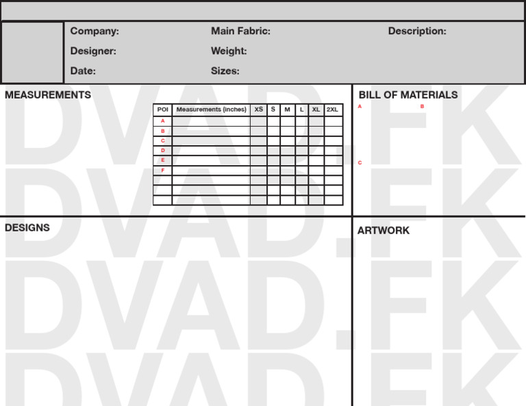 DVAD.FK Product Specifications Guide | PDF