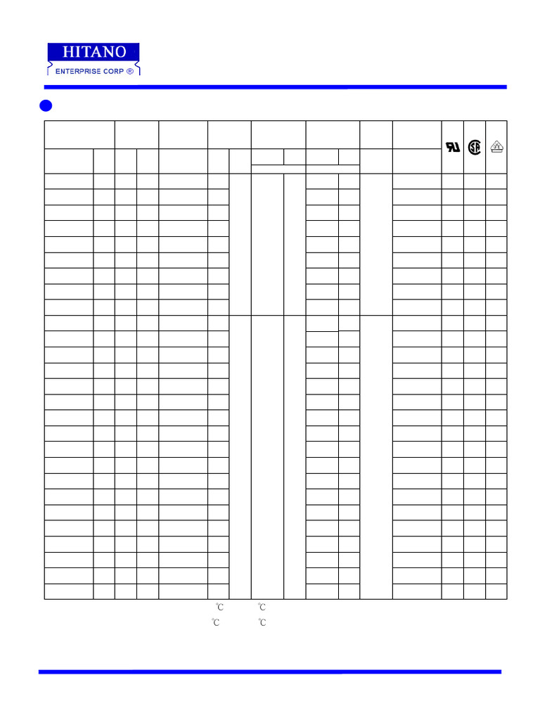 Varistor HITANO VCR | PDF | Electrical Equipment | Materials Science