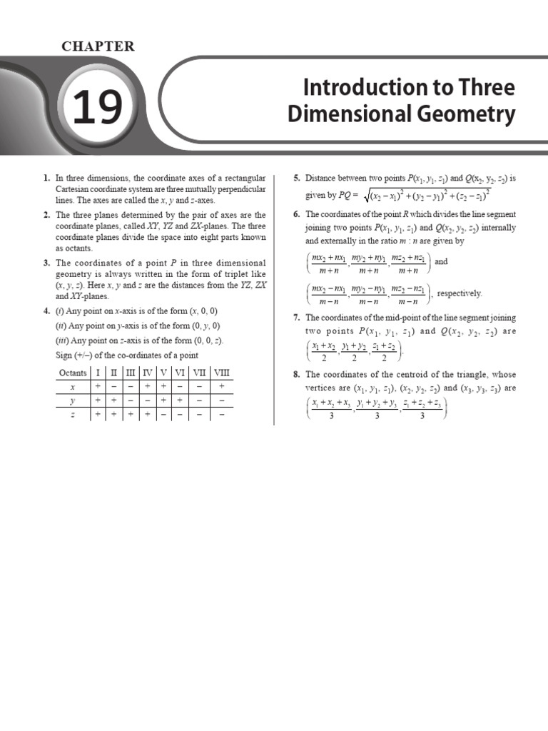 3d-geometry-short-notes-pdf-cartesian-coordinate-system