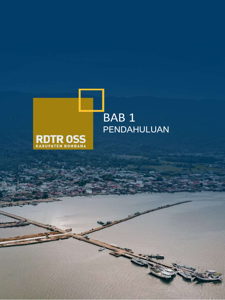 RDTR Perkotaan Bombana: Rencana dan Analisis | PDF